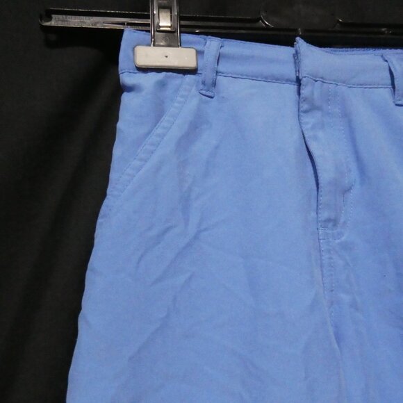 WARDROBE ESSENTIALS | 6x | Girl's Blue Lightweight Cargo Pants | Tie Bottoms - Picture 3 of 16